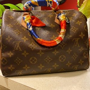 Authentic Preloved LV Speedy 25 Monogram